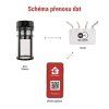 GoSmart Venkovní otočná kamera IP-1300 LANTERN s WiFi a světlem, černá