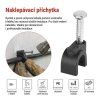 Kabelová příchytka 6 mm, černá, 50 ks