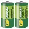Zinková baterie GP Greencell D (R20), 2 ks