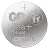 Lithiová knoflíková baterie GP CR2016, 5 ks  B1516