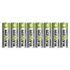 Alkalická baterie RAVER AA (LR6), 8 ks