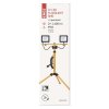 LED reflektor HOBBY SLIM, 2× 20,5W + trojnožka, žlutý, neutrální bílá