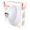 LED přisazené svítidlo ZURI s pohyb. čidl., kruhové č/b 14W t.b.  ZM3131