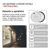 LED přisazené svítidlo ZURI, kruhové č/b 14W neutrální bílá