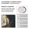 LED přisazené svítidlo ZURI s pohyb. čidl., kruhové č/b 14W n.b.  ZM3231