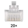 Konektor RJ45 pro FTP kabel (drát) CAT5E  K0201
