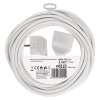 Prodlužovací kabel 10 m / 1 zásuvka / bílý / PVC / 1 mm2  P0110