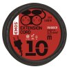 Venkovní prodlužovací kabel 10 m / 2 zásuvky / černý / guma / 230 V / 1,5 mm2  P0601