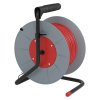 Prodlužovací kabel na bubnu 25 m / 4 zásuvky / červený / PVC / 230 V / 1,5 mm2  P19425