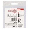 Izolační páska textilní 15mm / 15m černá  F6515
