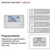 Pokojový programovatelný drátový OpenTherm termostat P5606OT  P5606OT