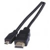 HDMI 2.0 high speed kabel ethernet A vidlice-D vidlice 1,5m 1 ks, blistr  SB1201