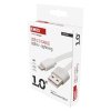 Nabíjecí a datový kabel USB-A 2.0 / Lightning MFi, 1 m, bílý  SM7013W