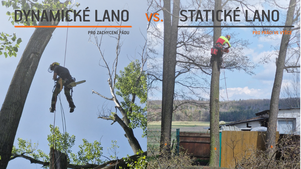 Dynamické vs. statické lano: kdy použít které a jak se rozhodnout