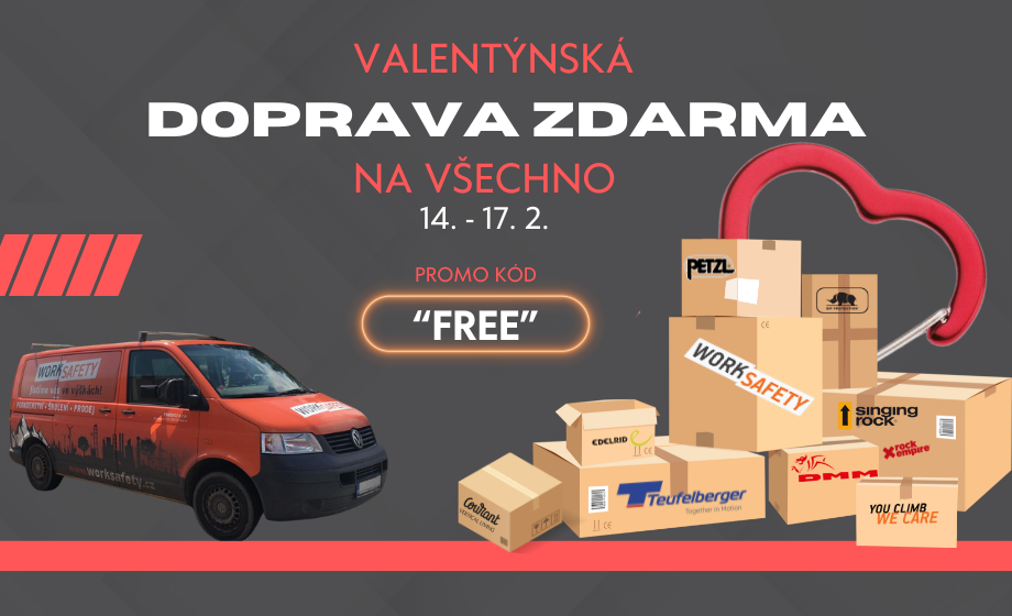Valentýnská doprava zdarma na všechny vaše objednávky!