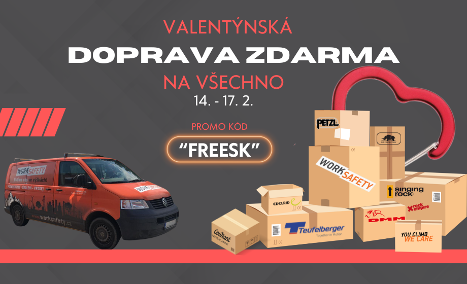 Valentínska doprava zadarmo na všetky vaše objednávky!