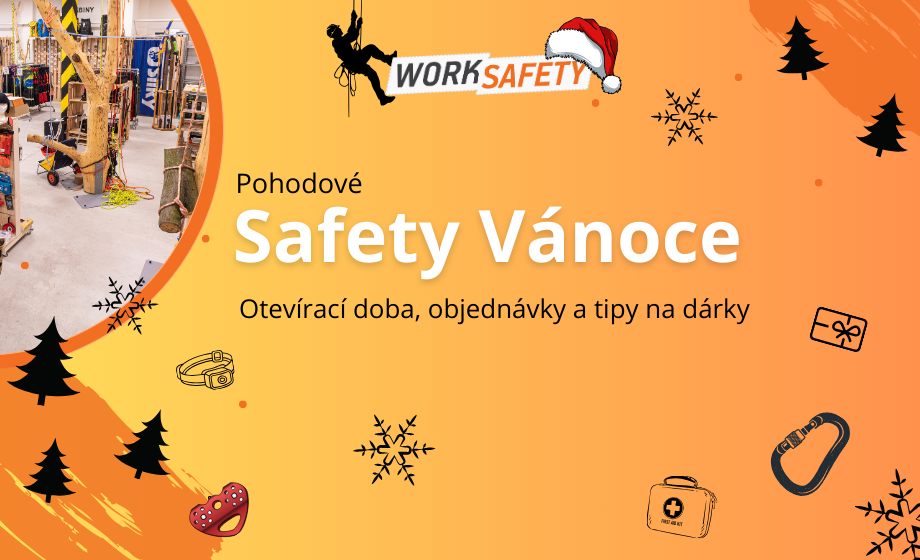 Worksafety Vianoce: Objednávky, tipy a otváracia doba