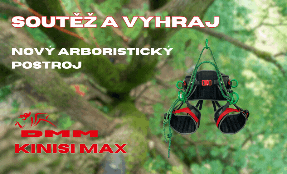 Súťažte a vyhrajte nový arboristický postroj DMM KINISI MAX!