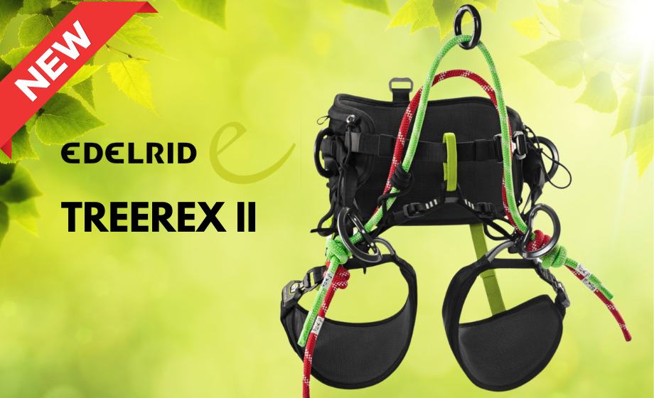 Nový arboristický postroj TreeRex II od Edelridu – pohodlí, bezpečnost a výkon v jednom