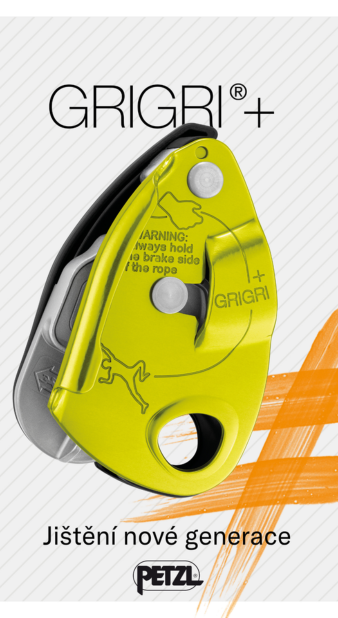 Petzl - jistící brzda Grigri+