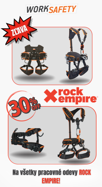30 % zľava na všetky pracovné odevy ROCK EMPIRE!