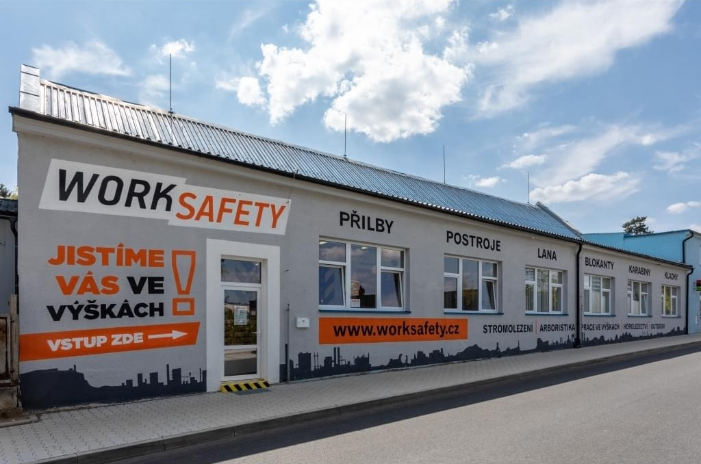 Kamenná predajňa Worksafety