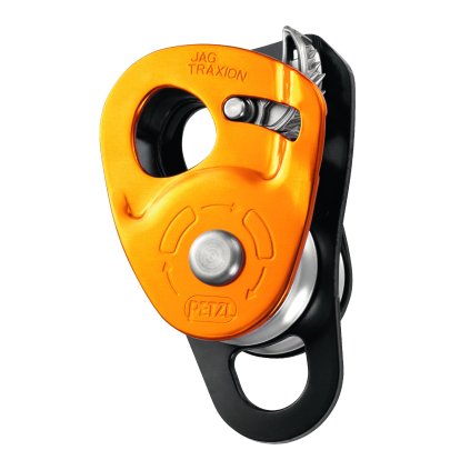 Petzl kladka s blokantem JAG TRACTION