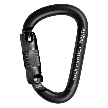 Rock Exotica carabiner PIRATE autolock - black