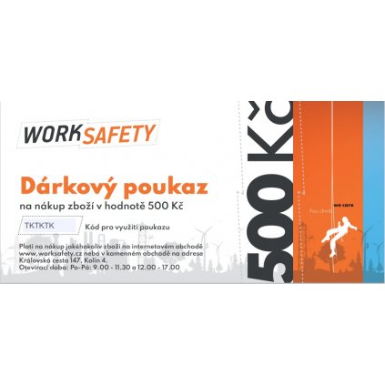 Gift voucher - 500 CZK