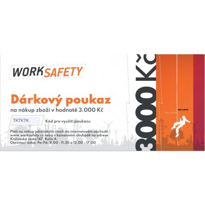 Gift voucher - 3000 CZK