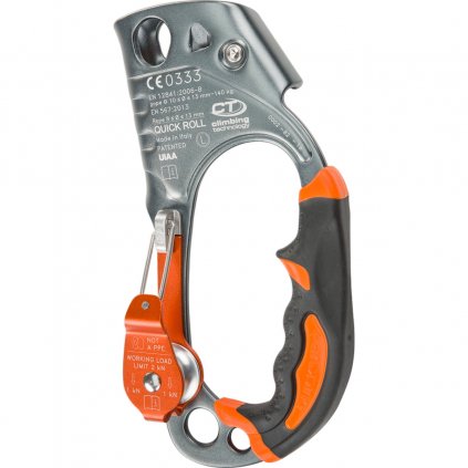 Climbing Technology manual blocker with QUICK ROLL pulley left