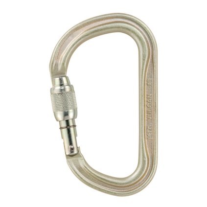 PETZL steel carabiner Vulcan Screw Lock