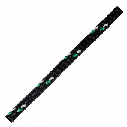 GEFA hollow rope PES 10t - green/white - yardage