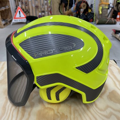 Protos Integral helmet FOREST hi-vis yellow/carbon
