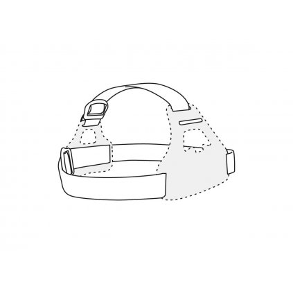 PETZL accessories for headlamps HEAD STRAP DUO AND ULTRA