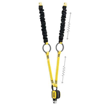 Petzl ABSORBICA-Y TIE BACK 150 cm Fall Arrester without carabiners