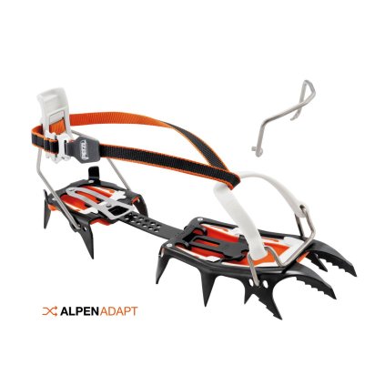 Petzl IRVIS HYBRID LLU 10hr crampons leverlock universal for ski mountaineering