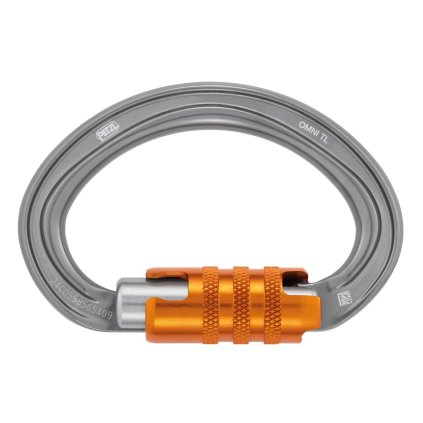 Petzl OMNI TRIACT LOCK vícesměrová karabina s autom.pojistkou