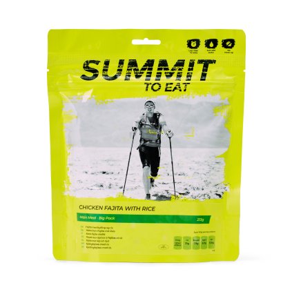 SUMMIT TO EAT dehydrated diet CHICKEN FAJITA WITH RICE