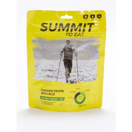 SUMMIT TO EAT dehydrated diet CHICKEN FAJITA WITH RICE