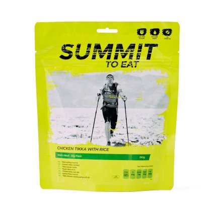 SUMMIT TO EAT dehydrated food CHICKEN TIKKA WITH RICE
