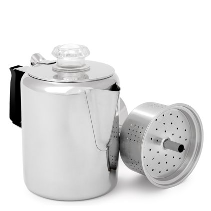 GSI OUTDOORS Glacier Stainless Percolator