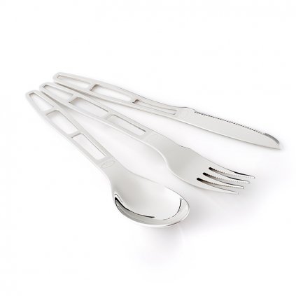 GSI OUTDOORS Stainless 3 pc. Cutlery Set