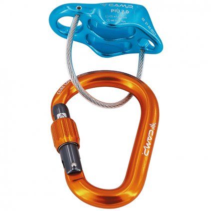 CAMP Piu 2.0 Belay Kit; light blue (Barva light blue)