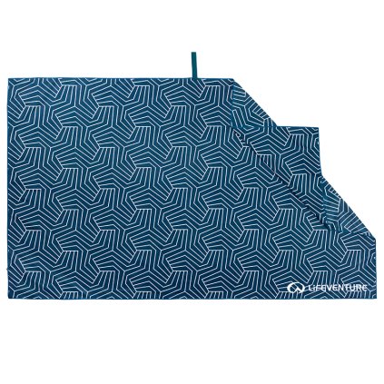 LIFEVENTURE Printed SoftFibre Trek Towel Recycled