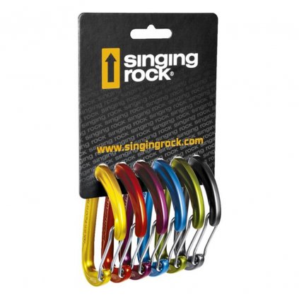 Singing Rock carabiner set VISION 6 PACK