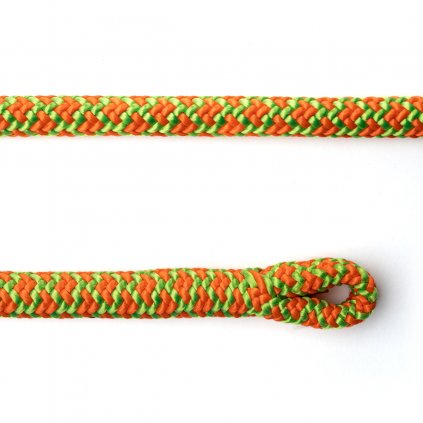Cousin Trestec arborist rope Atrax 11.6 mm with eyelet green/orange