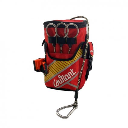 Courant backpack for fireman's guide rope 7l Faster red