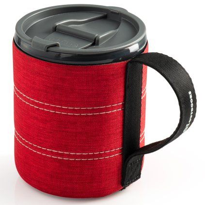 GSI Outdoors Infinity Backpacker Mug; 550 ml; red (Barva red, Objem 550 ml)