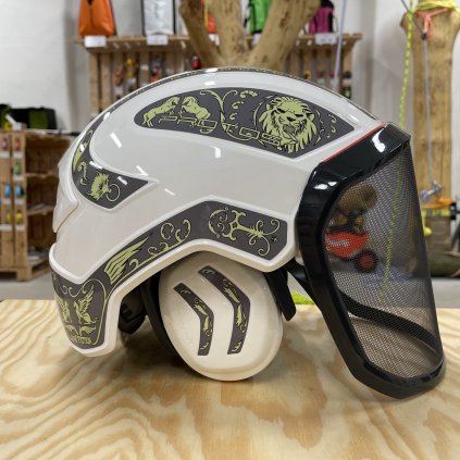 Protos Integral helmet FOREST white/gladiatore